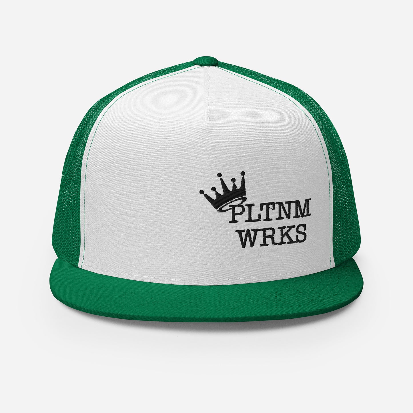Trucker Snapback Black logo