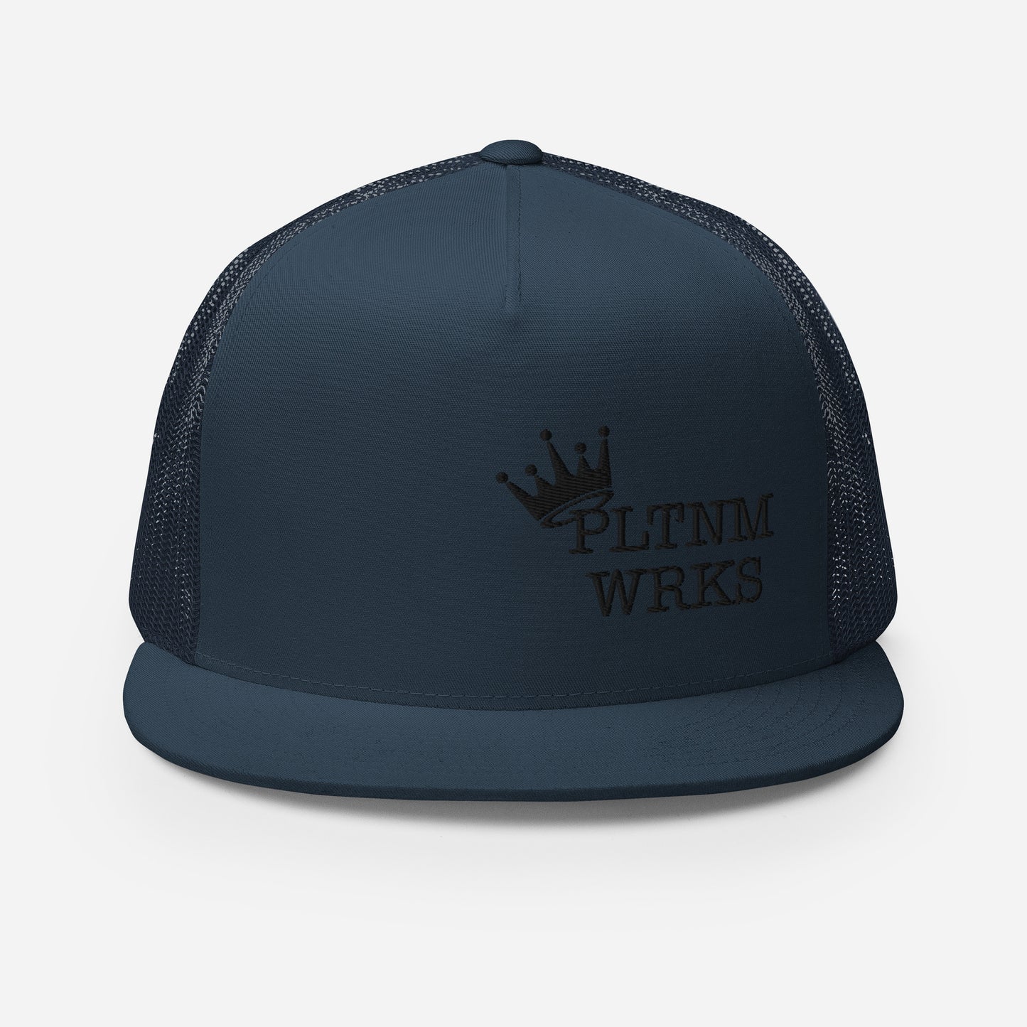 Trucker Snapback Black logo