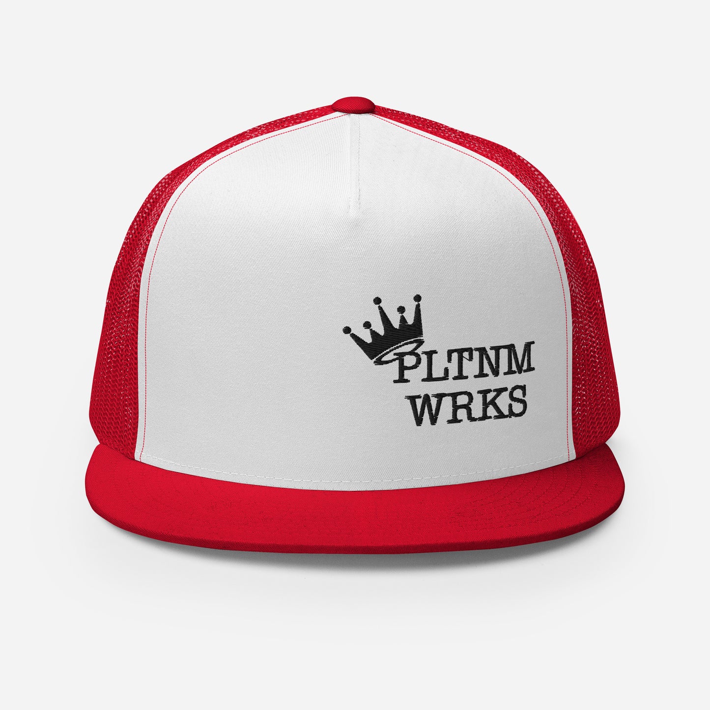 Trucker Snapback Black logo