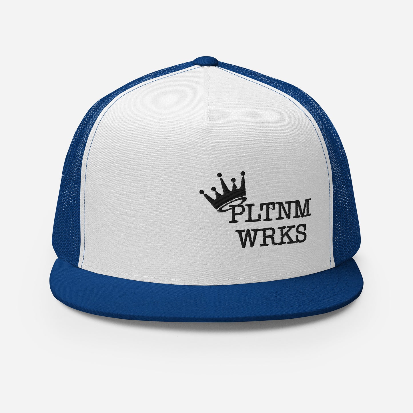 Trucker Snapback Black logo