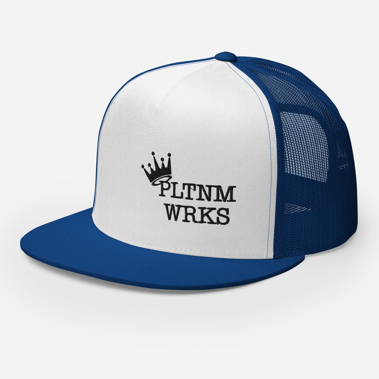 Trucker Snapback Black logo