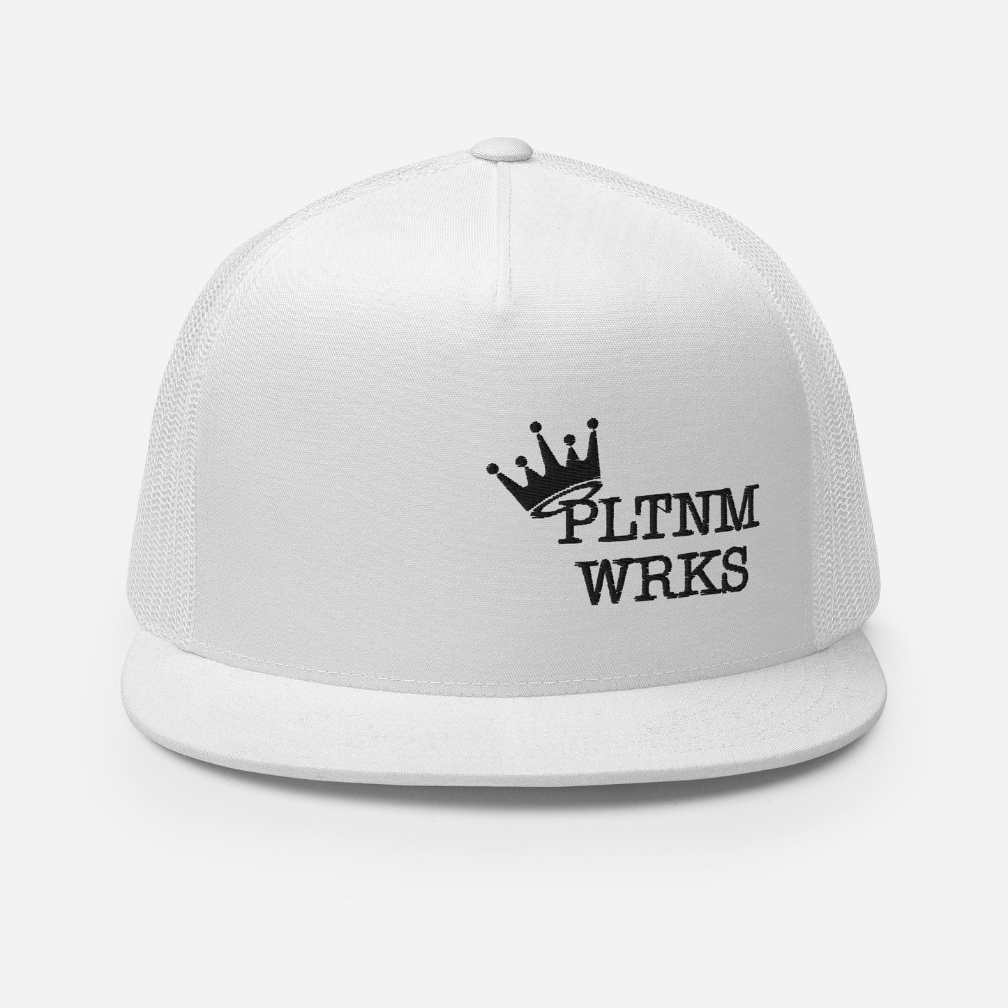 Trucker Snapback Black logo
